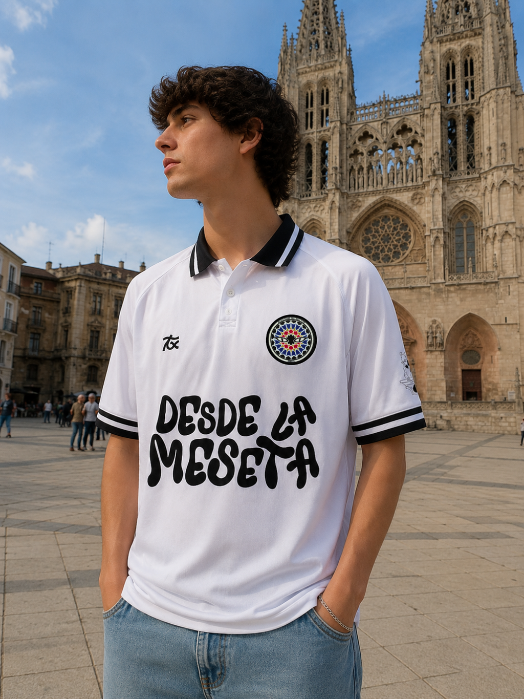 Blanquinegro Football Tee