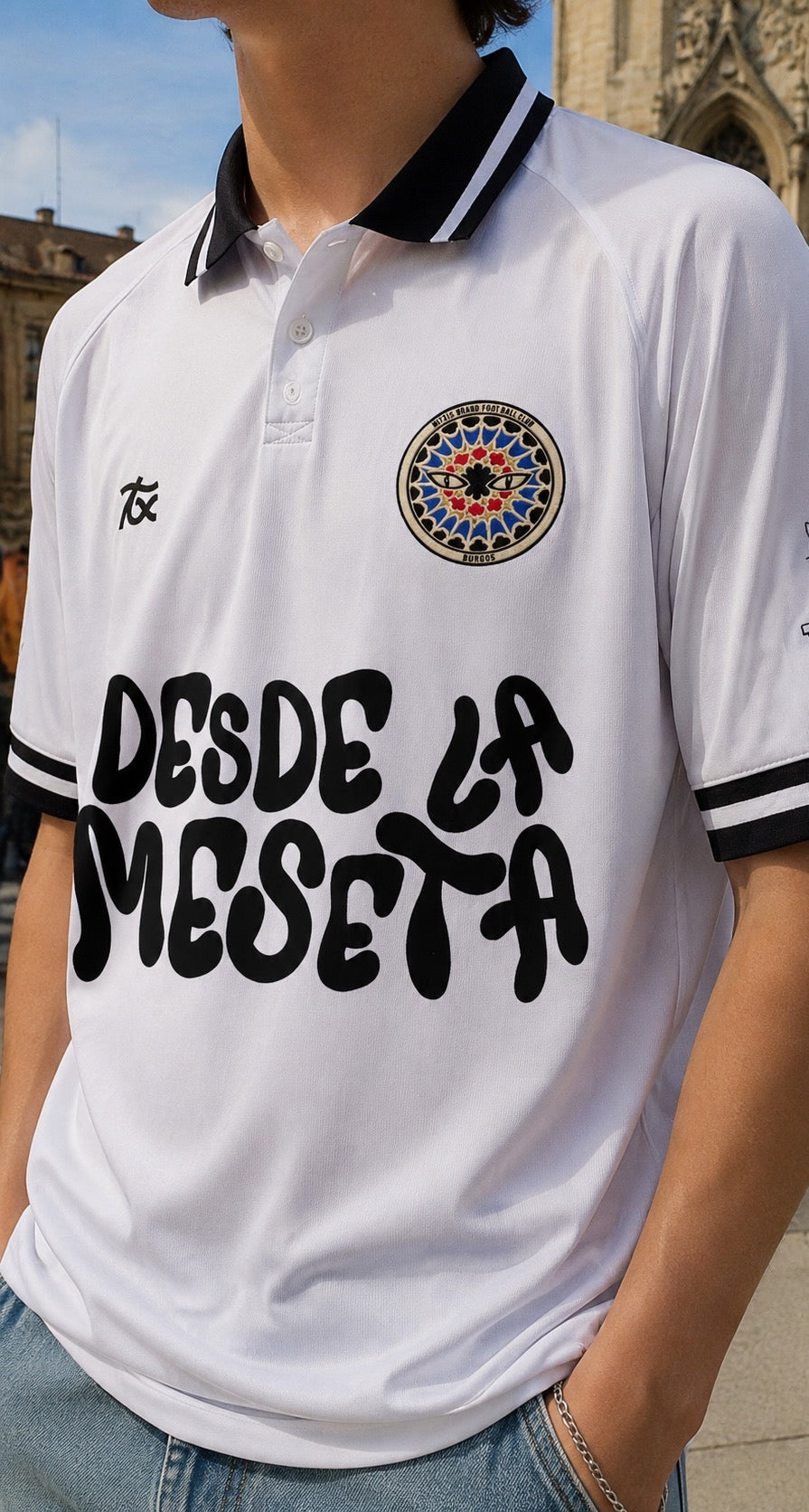 Blanquinegro Football Tee